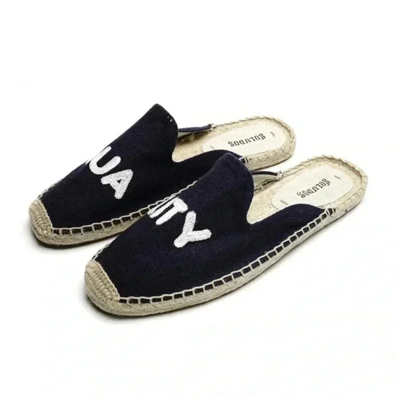 SOLUDOS EQUALITY MULE- midnight blue Size 8 - Picture 1 of 9